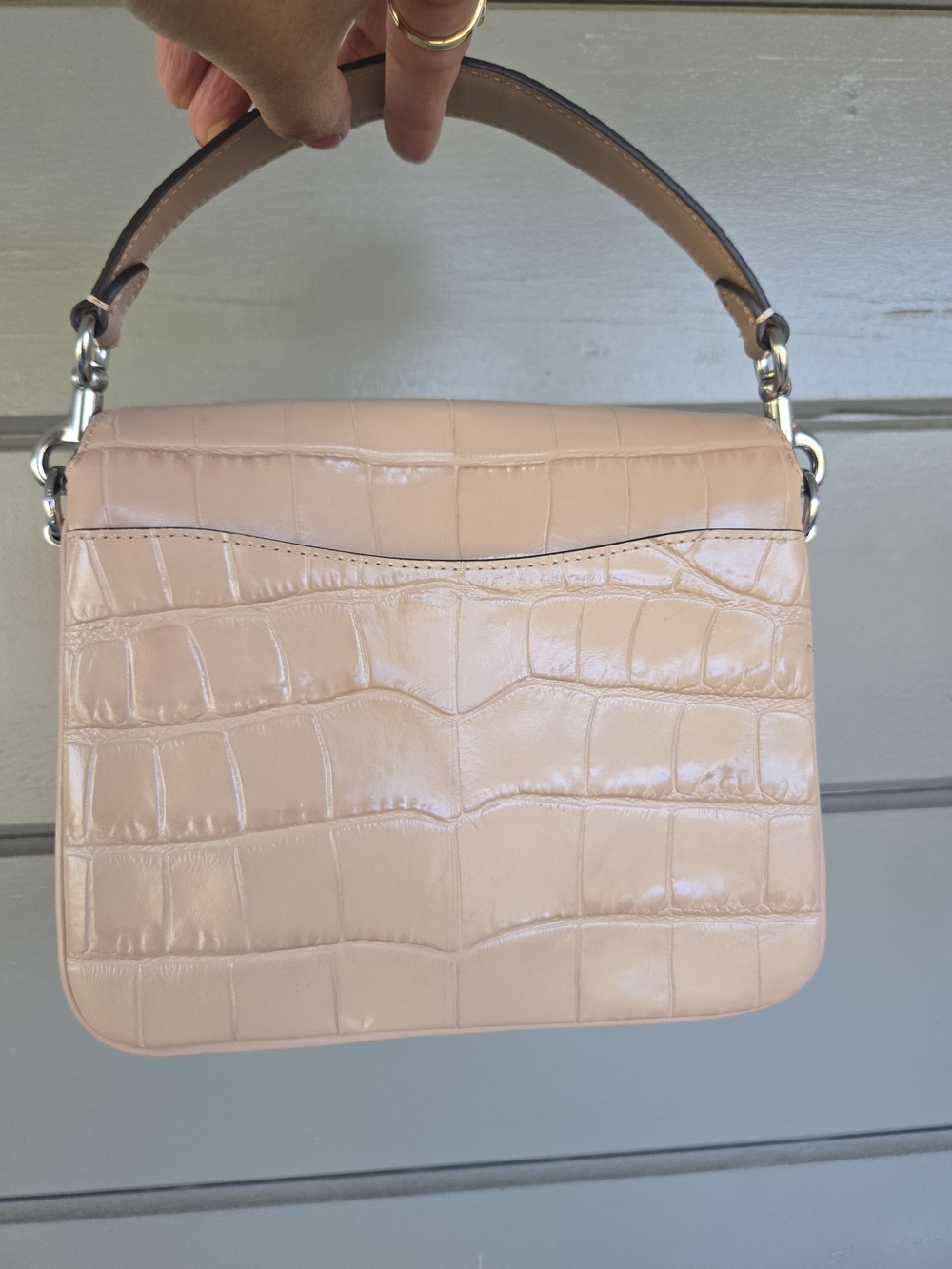 Coach Cassie 19 Croc-Embossed Bluff - Picture 4 of 8